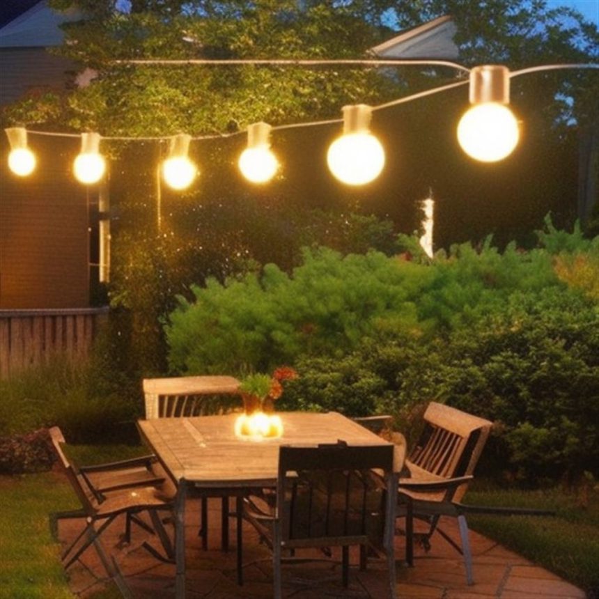 Jak połączyć szeregowo lampy ogrodowe